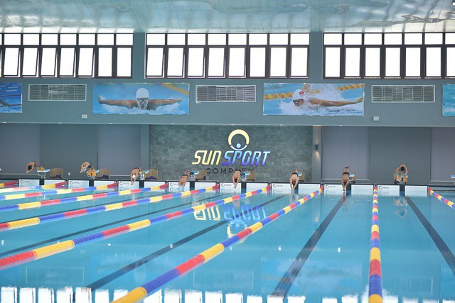 Thành phố Thanh Hóa tổ chức giải bơi các nhóm tuổi mở rộng  tranh cúp Sun Sport Complex lần thứ nhất - Ảnh 1.