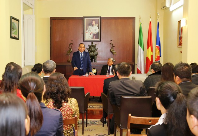 Điểm một số hoạt đồng của Phó Thủ tướng Trương Hòa Bình tại Tòa thánh Vatican và Italy - Ảnh 4.