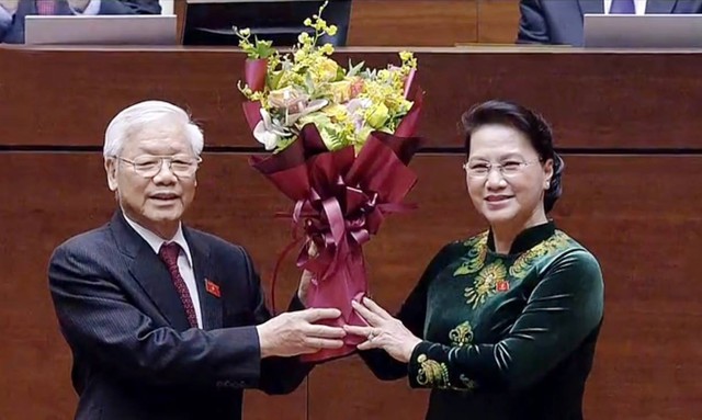 Tân Chủ tịch nước Nguyễn Phú Trọng phát biểu nhậm chức: Tôi vừa mừng, vừa lo   - Ảnh 4.