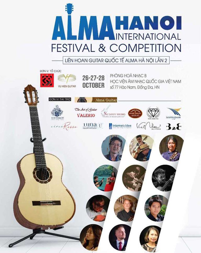  Liên hoan Guitar Quốc tế Alma Hà Nội lần thứ 2 quy tụ thí sinh đến từ nhiều quốc gia - Ảnh 1.