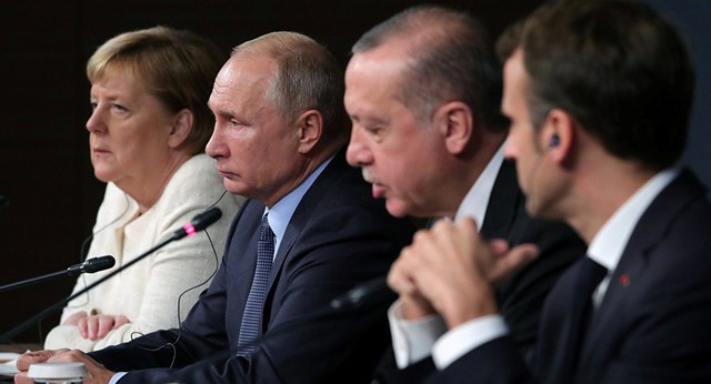 Thượng đỉnh Istanbul về Syria: Nga cứng rắn, đòi Iran sánh vai cùng Đức, Pháp - Ảnh 1.