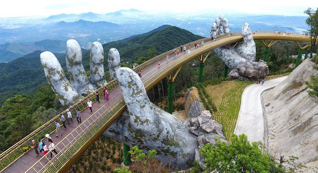 Thêm một cây cầu nữa trên thế giới sẽ được cho là kiến tạo từ cảm hứng Cầu Vàng Đà Nẵng - Ảnh 3.