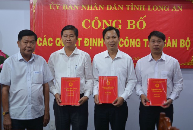 Nhân sự mới tại hai tỉnh Long An, Quảng Ninh - Ảnh 1.