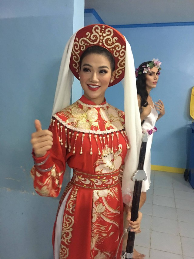Người đẹp Việt Nam bị rách trán tại Hoa hậu Trái đất - Ảnh 5.