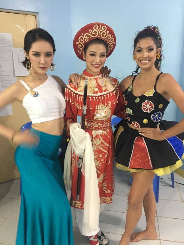 Người đẹp Việt Nam bị rách trán tại Hoa hậu Trái đất - Ảnh 6.