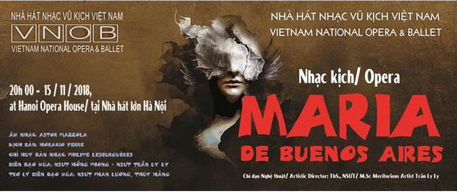 Công diễn vở opera “Maria đến từ Buenos Aires” tại Nhà hát Lớn Hà Nội - Ảnh 1.