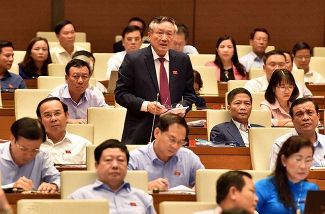 Chánh án Nguyễn Hòa Bình: Đề nghị Quốc hội ghi nhận ý kiến đại biểu về vấn đề biên chế của Tòa án - Ảnh 1.