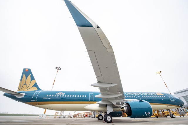 Chiêm ngưỡng máy bay A321neo của Vietnam Airlines vừa được bàn giao tại Đức - Ảnh 9.