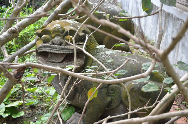 Về chùa Phật tích, chiêm ngưỡng 10 linh thú bằng đá - Ảnh 4.