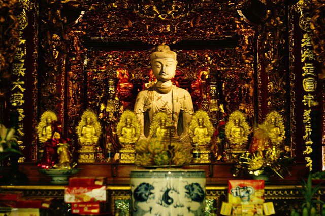 Về chùa Phật tích, chiêm ngưỡng 10 linh thú bằng đá - Ảnh 11.
