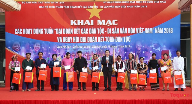 Chùm ảnh: Khai mạc Tuần Đại đoàn kết các dân tộc - Di sản văn hóa Việt Nam - Ảnh 6.