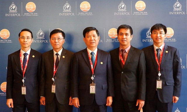 Thứ trưởng Bộ Công an Nguyễn Văn Sơn tham dự Kỳ họp Đại hội đồng Interpol lần thứ 87 - Ảnh 1.