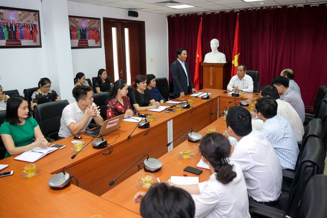 Thứ trưởng Lê Khánh Hải làm việc với Trung tâm Công nghệ Thông tin, Báo điện tử Tổ Quốc - Ảnh 4.