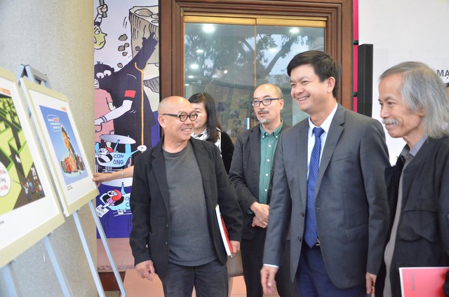 Thứ trưởng Lê Quang Tùng dự Lễ trao giải thưởng tranh biếm họa chủ đề Phòng, chống tham nhũng - Ảnh 2.