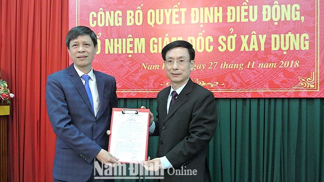 Nhân sự mới tại 3 tỉnh Nam Định, Phú Yên, Quảng Trị - Ảnh 1.