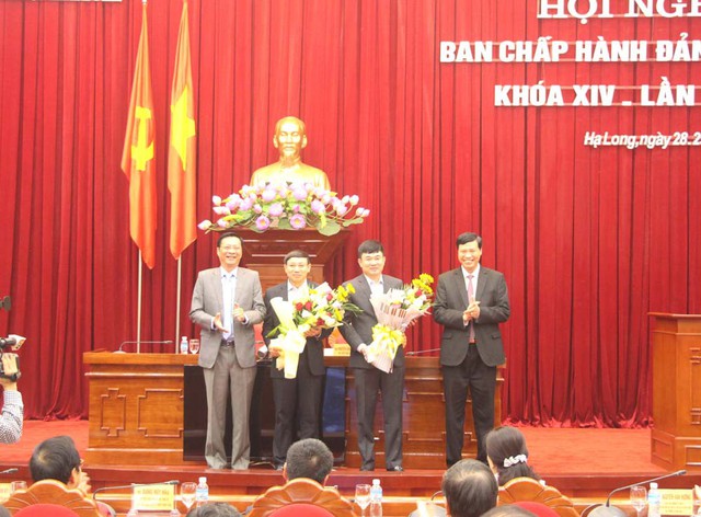 Quảng Ninh có 2 Phó Bí thư Tỉnh ủy mới - Ảnh 1.