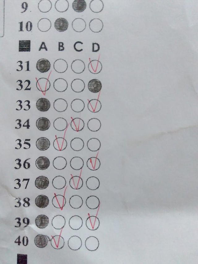 Thí sinh khóc thét với kết quả thi trắc nghiệm 20 câu chỉ đúng 1  - Ảnh 6.