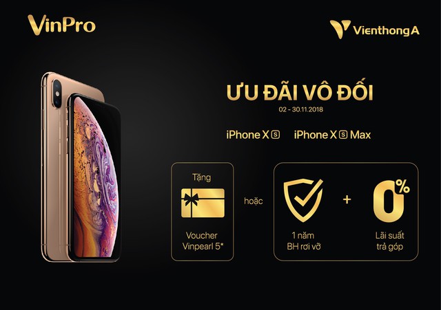 Siêu khuyến mại siêu phẩm iPhone XR, Xs và Xs Max chỉ có tại đây - Ảnh 1.