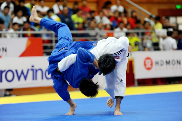 Môn Judo bước vào ngày thi đấu đầu tiên đầy kịch tính - Ảnh 4.