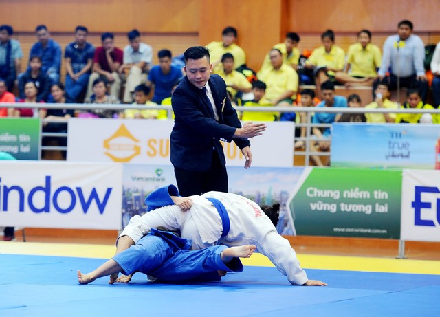 Môn Judo bước vào ngày thi đấu đầu tiên đầy kịch tính - Ảnh 5.