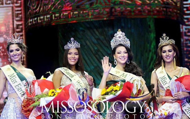 Lần đầu tiên người đẹp của Việt Nam đăng quang Hoa hậu Trái đất Miss Earth  - Ảnh 1.