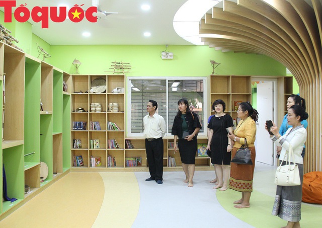 Việt Nam - Lào: Trao đổi kinh nghiệm về lĩnh vực thư viện - Ảnh 2.
