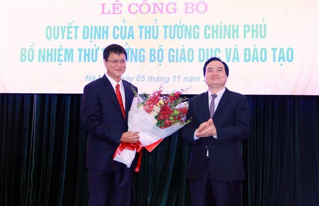 PGS.TS Lê Hải An chính thức giữ chức Thứ trưởng Bộ Giáo dục và Đào tạo - Ảnh 1.