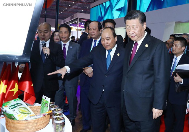 Hình ảnh Thủ tướng dự lễ khai mạc Hội chợ nhập khẩu quốc tế Trung Quốc 2018 - Ảnh 5.