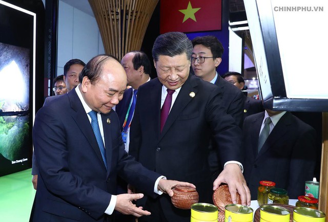 Hình ảnh Thủ tướng dự lễ khai mạc Hội chợ nhập khẩu quốc tế Trung Quốc 2018 - Ảnh 6.