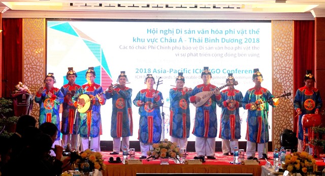 Khai mạc Hội nghị Di sản Văn hóa Phi vật thể Châu Á - Thái Bình Dương 2018 - Ảnh 1.