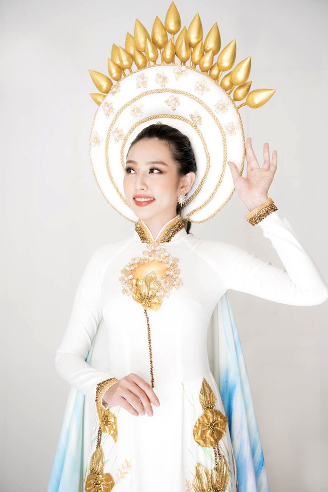 Hé lộ trang phục truyền thống của Thuỳ Tiên tại Miss International 2018 - Ảnh 3.