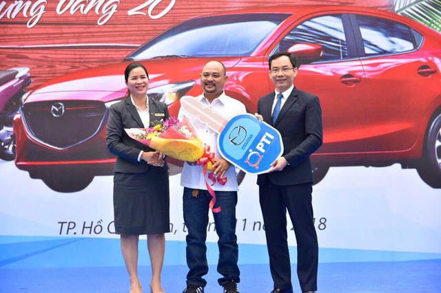 PTI trao thưởng ô tô Mazda cho khách hàng - Ảnh 1.