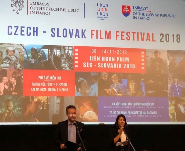 Khai mạc Liên hoan phim Séc và Slovakia tại Hà Nội - Ảnh 1. Khai mạc Liên hoan phim Séc và Slovakia tại Hà Nội - Ảnh 1.