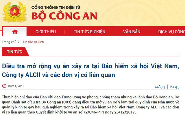 Bộ Công an: Đang điều tra mở rộng vụ án tại Bảo hiểm xã hội Việt Nam - Ảnh 1.