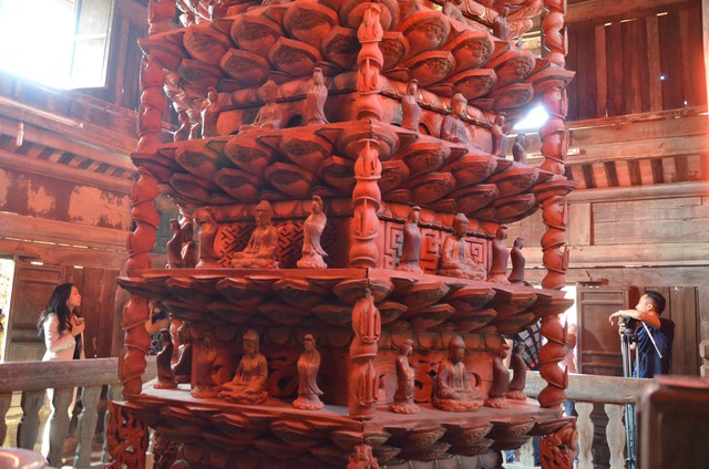 Về chùa Giám Hải Dương chiêm ngưỡng “báu vật” quốc gia từ cuối thế kỷ 17, chỉ có duy nhất ở Việt Nam  - Ảnh 9.