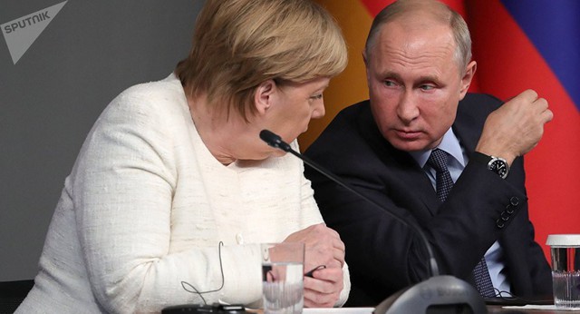Nga, Đức tìm cách tháo nút va chạm eo biển Kerch và xung đột Syria - Ảnh 1.