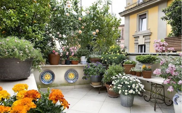 Chiêm ngưỡng những thiết kế vườn trên sân thượng đẹp mát mắt - Ảnh 8.