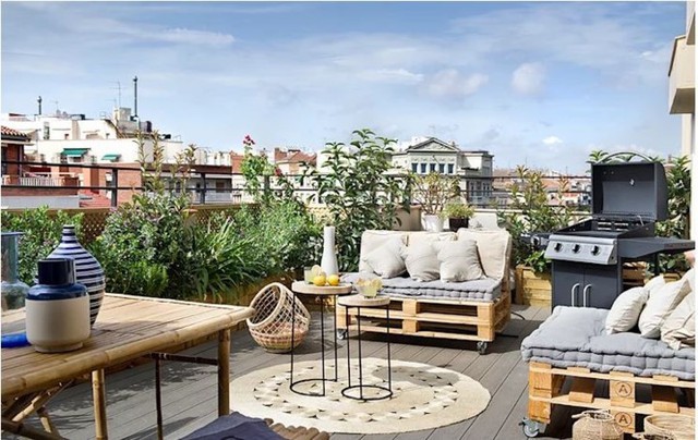 Chiêm ngưỡng những thiết kế vườn trên sân thượng đẹp mát mắt - Ảnh 9.