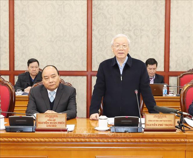 Bộ Chính trị làm việc với Ban Thường vụ Thành ủy Đà Nẵng - Ảnh 2.