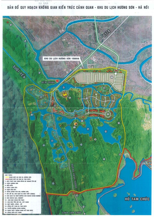 Quy hoạch các khu du lịch quốc gia được Thủ tướng phê duyệt: Không có tên Khu du lịch tâm linh Hương Sơn - Ảnh 2.