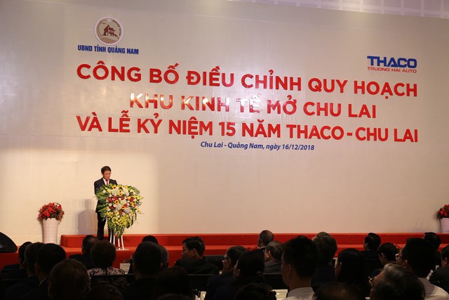 Công bố Quyết định điều chỉnh qui hoạch chung Khu kinh tế mở Chu Lai  - Ảnh 2.
