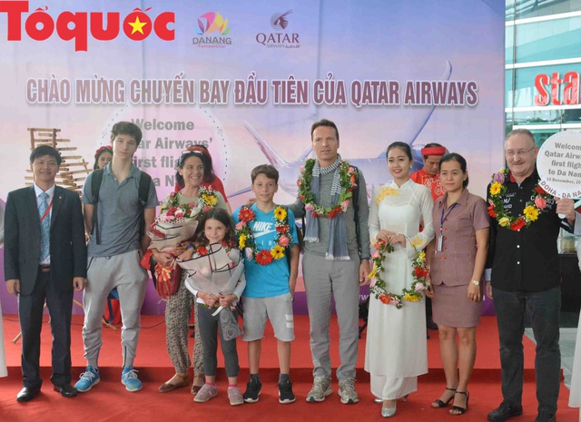 Chuyến bay đầu tiên của hãng hàng không Qatar Airways đến Đà Nẵng - Ảnh 3.