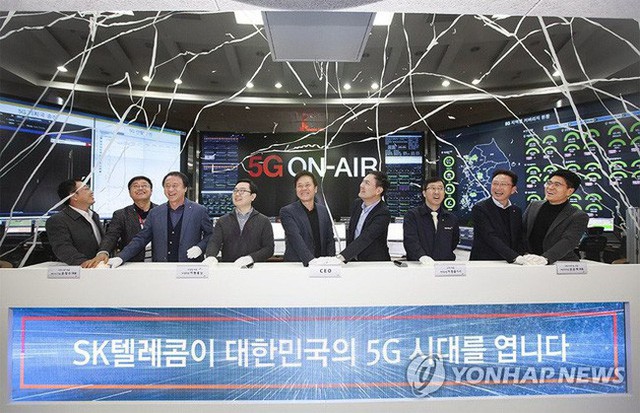 Vượt qua Mỹ và Trung Quốc , Hàn Quốc trở thành nước đầu tiên cung cấp dịch vụ 5G - Ảnh 1.