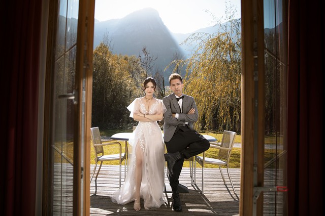 Bộ ảnh cưới tự chụp đẹp như mơ của cặp đôi Việt sống tại Paris - Ảnh 5.