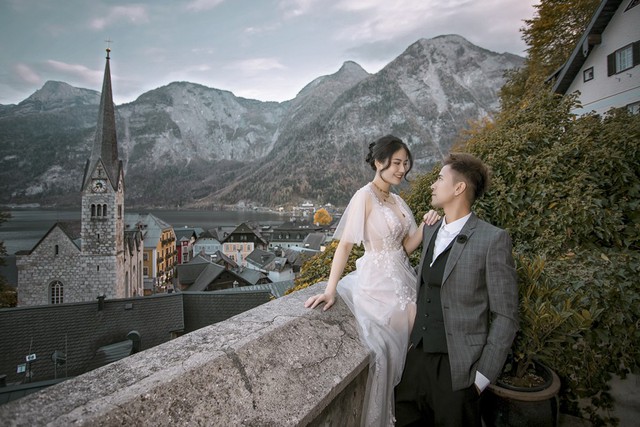 Bộ ảnh cưới tự chụp đẹp như mơ của cặp đôi Việt sống tại Paris - Ảnh 9.