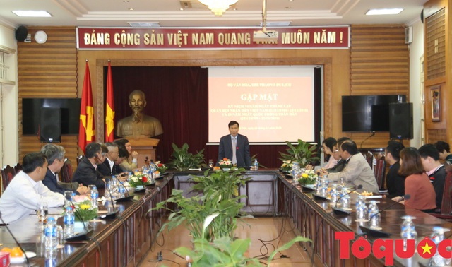 Kỷ niệm Ngày thành lập Quân đội nhân dân Việt Nam: Bộ trưởng Nguyễn Ngọc Thiện gặp mặt Hội cựu chiến binh Bộ VHTTDL - Ảnh 1.