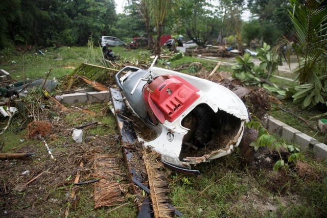 Những hình ảnh mới nhất Indonesia “tan tác” sau thảm họa sóng thần - Ảnh 13.