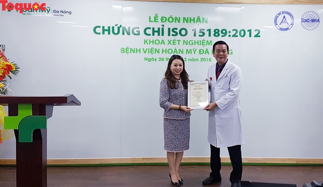Bệnh viện đầu tiên tại Đà Nẵng được công nhận xét nghiệm lâm sàng tiêu chuẩn quốc tế  - Ảnh 1.