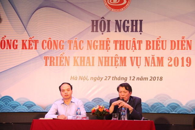 Thứ trưởng Lê Khánh Hải dự tổng kết công tác Nghệ thuật biểu diễn năm 2018 - Ảnh 2.