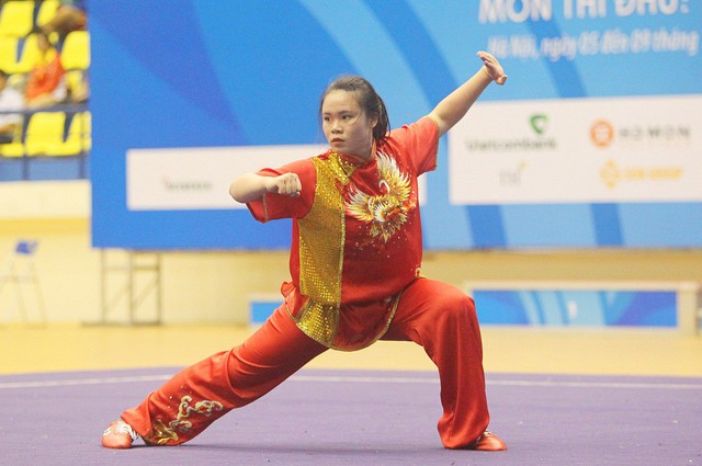 Wushu, Cử tạ chính thức bước vào ngày thi đấu đầu tiên - Ảnh 1.